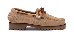 RANGER SUEDE FRINGE WOMAN BEIGE CAMEL